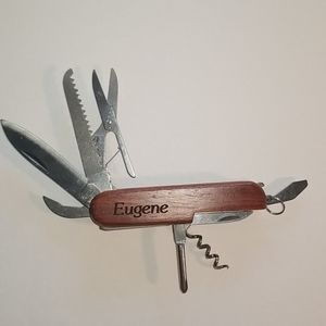 Wood Army Knife